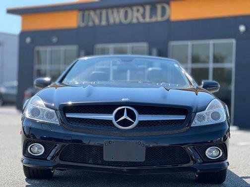 Black 2009 Mercedes-Benz SL-Class SL 550