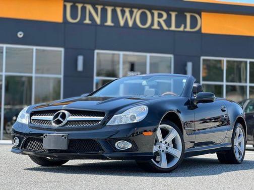 Black 2009 Mercedes-Benz SL-Class SL 550