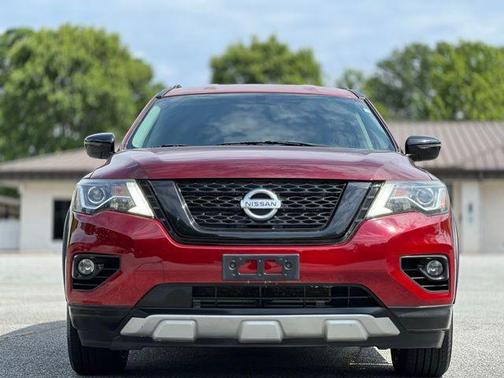 Scarlet Ember Tintcoat 2019 Nissan Pathfinder SV