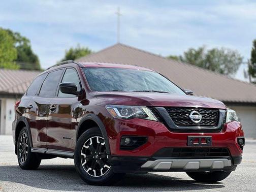 Scarlet Ember Tintcoat 2019 Nissan Pathfinder SV