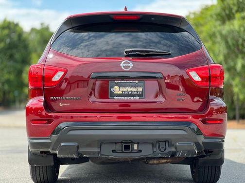 Scarlet Ember Tintcoat 2019 Nissan Pathfinder SV