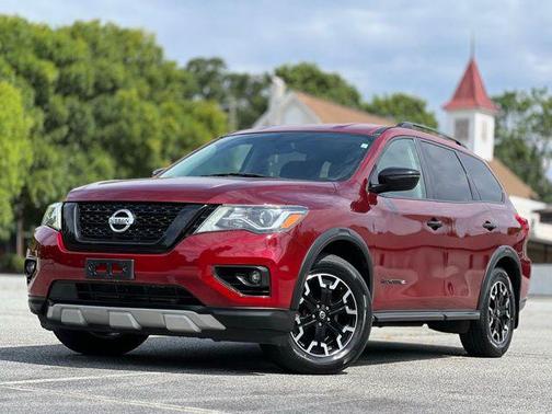 Scarlet Ember Tintcoat 2019 Nissan Pathfinder SV