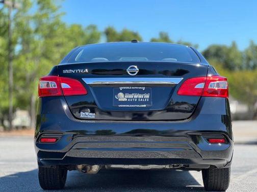 Super Black 2017 Nissan Sentra SV