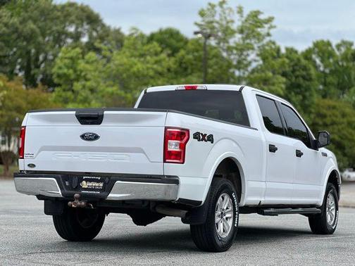 White Platinum Metallic Tri-Coat 2018 Ford F-150 XLT