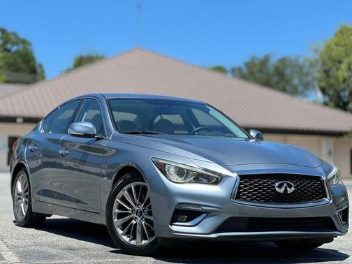 Hagane Blue 2020 INFINITI Q50 3.0t LUXE