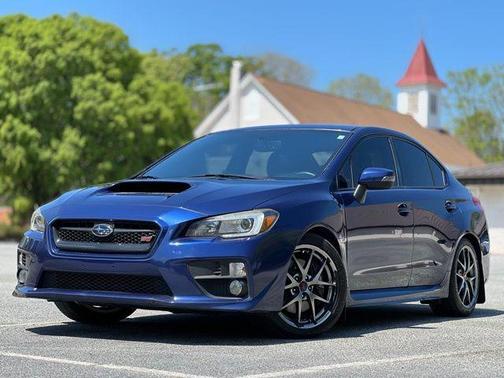 Lapis Blue Pearl 2017 Subaru WRX STI Limited