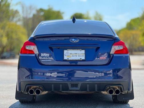 Lapis Blue Pearl 2017 Subaru WRX STI Limited