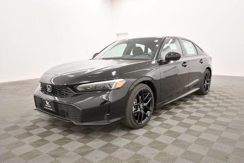 Crystal Black Pearl 2026 Honda Civic Hybrid Sport