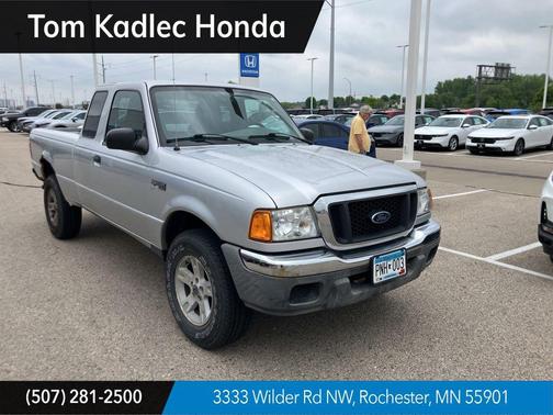Silver 2004 Ford Ranger XLT SuperCab