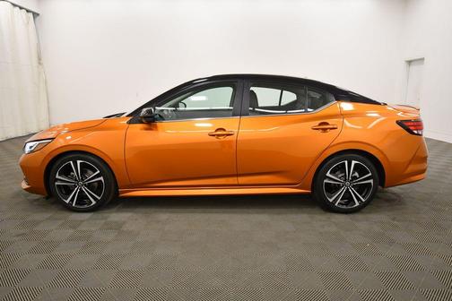 Orange Metallic 2023 Nissan Sentra SR