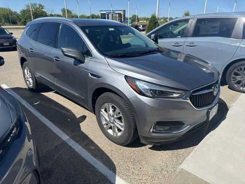 Satin Steel Gray Metallic 2018 Buick Enclave Essence