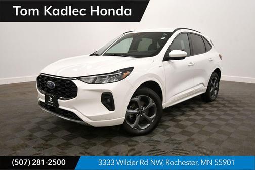 White Metallic 2024 Ford Escape ST-Line Select