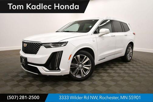 Crystal White Tricoat 2024 Cadillac XT6 Premium Luxury AWD