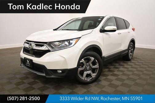 White 2018 Honda CR-V EX