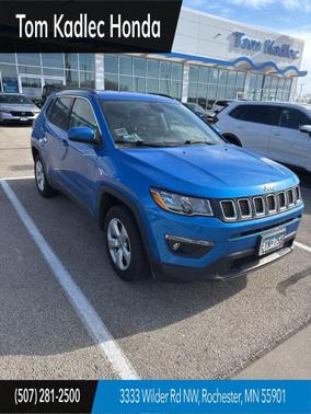 Laser Blue Pearlcoat 2018 Jeep Compass Latitude