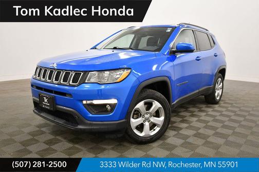 Laser Blue Pearlcoat 2018 Jeep Compass Latitude