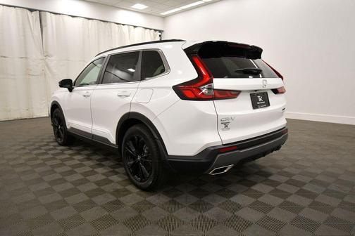 White 2025 Honda CR-V Hybrid Sport Touring AWD