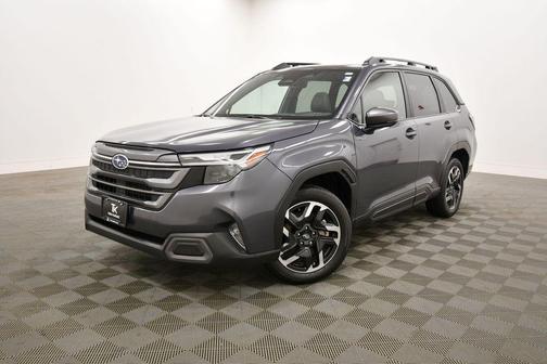 Gray Metallic 2025 Subaru Forester Hybrid Limited