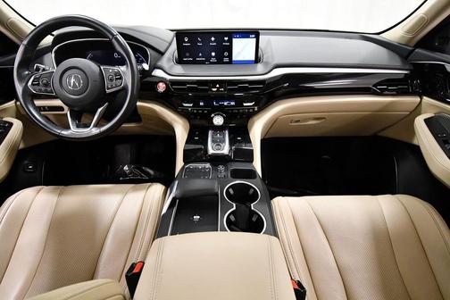 Platinum White Pearl 2023 Acura MDX Technology
