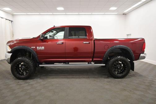 Red 2016 RAM 2500 Big Horn