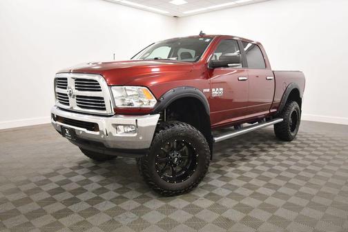 Red 2016 RAM 2500 Big Horn