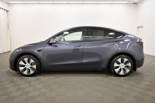 Gray 2021 Tesla Model Y Long Range
