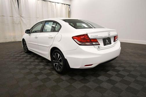 White 2014 Honda Civic EX