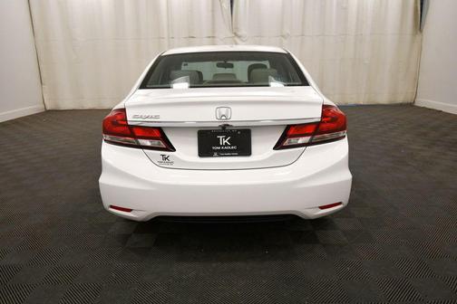 White 2014 Honda Civic EX