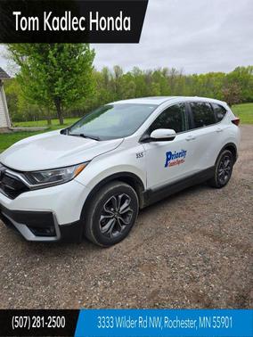 White 2020 Honda CR-V EX-L