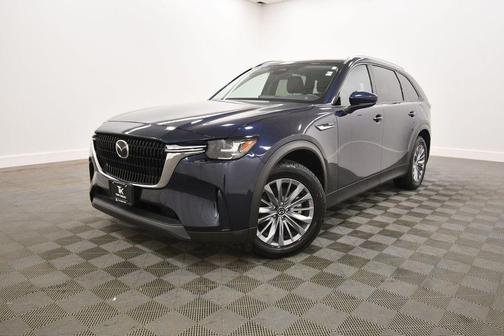 Crystal Blue 2024 Mazda CX-90 PHEV Preferred
