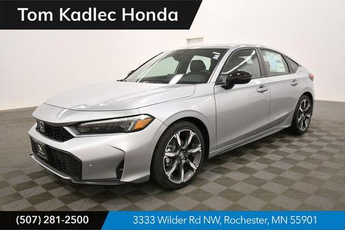 Meteorite Gray Metallic 2026 Honda Civic Hybrid Sport Touring