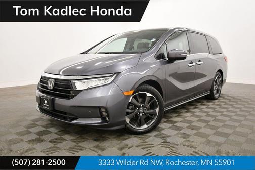 Modern Steel Metallic 2023 Honda Odyssey Elite