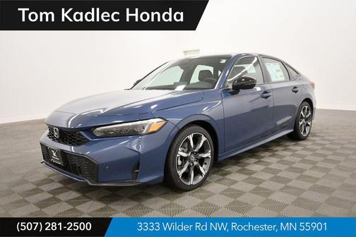 Blue Lagoon Pearl 2026 Honda Civic Hybrid Sport Touring