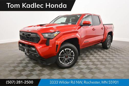 Red 2024 Toyota Tacoma TRD Sport