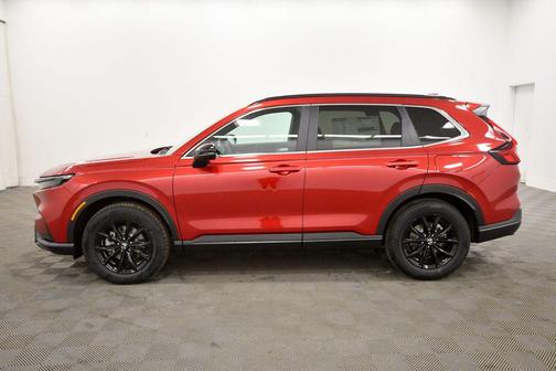 Radiant Red Metallic 2026 Honda CR-V Hybrid Sport-L AWD