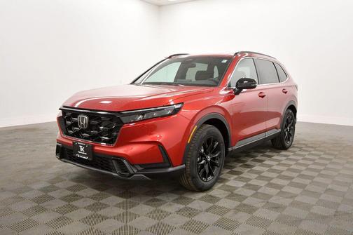 Radiant Red Metallic 2026 Honda CR-V Hybrid Sport-L AWD