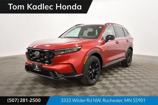 Radiant Red Metallic 2026 Honda CR-V Hybrid Sport-L AWD