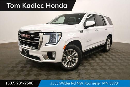 Summit White 2023 GMC Yukon SLT