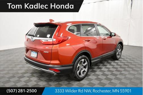 Molten Lava 2018 Honda CR-V EX-L
