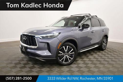 Blue / Black 2023 INFINITI QX60 AUTOGRAPH