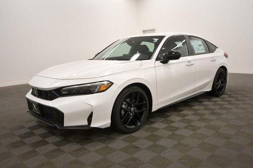 Platinum White Pearl 2026 Honda Civic Sport