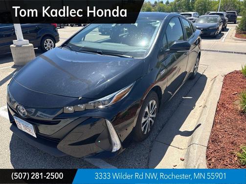 Midnight Black Metallic 2022 Toyota Prius Prime XLE