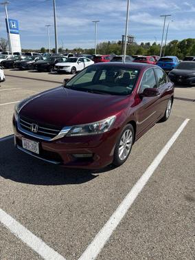 Maroon 2014 Honda Accord EX-L