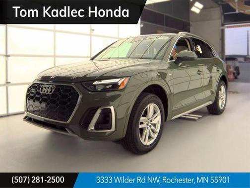 District Green Metallic 2023 Audi Q5 45 S line Premium