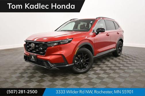Radiant Red 2025 Honda CR-V Hybrid Sport AWD