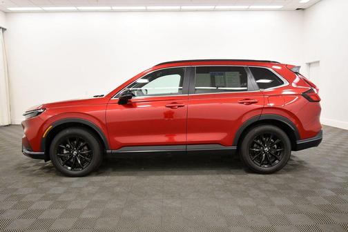 Radiant Red 2025 Honda CR-V Hybrid Sport AWD