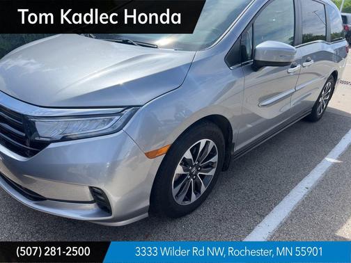 Silver 2021 Honda Odyssey EX-L