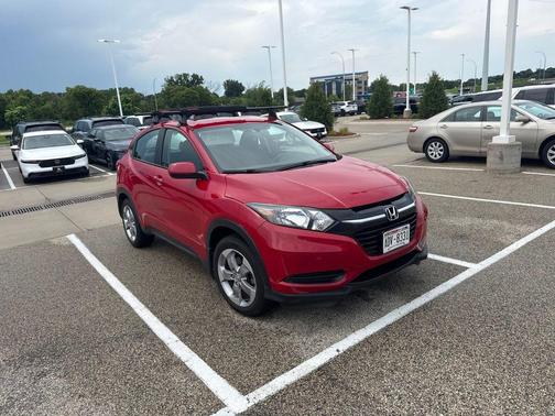 Red 2018 Honda HR-V LX