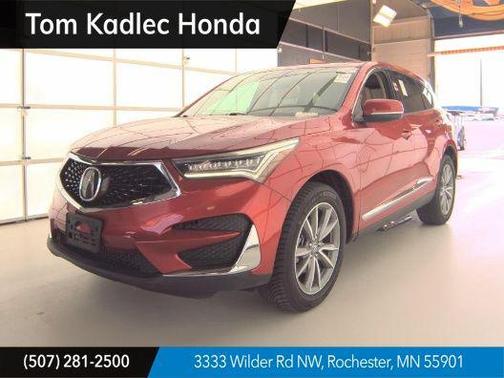 Performance Red Pearl 2020 Acura RDX Technology Package