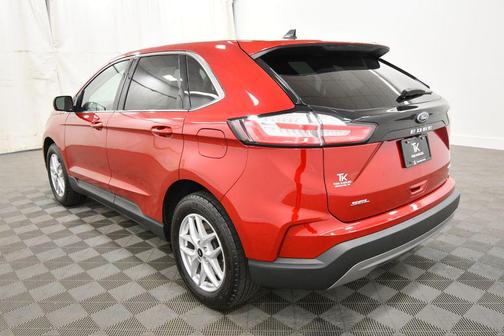 Red Metallic 2024 Ford Edge SEL